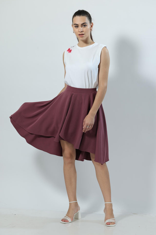 Csacade Lilas Skirt