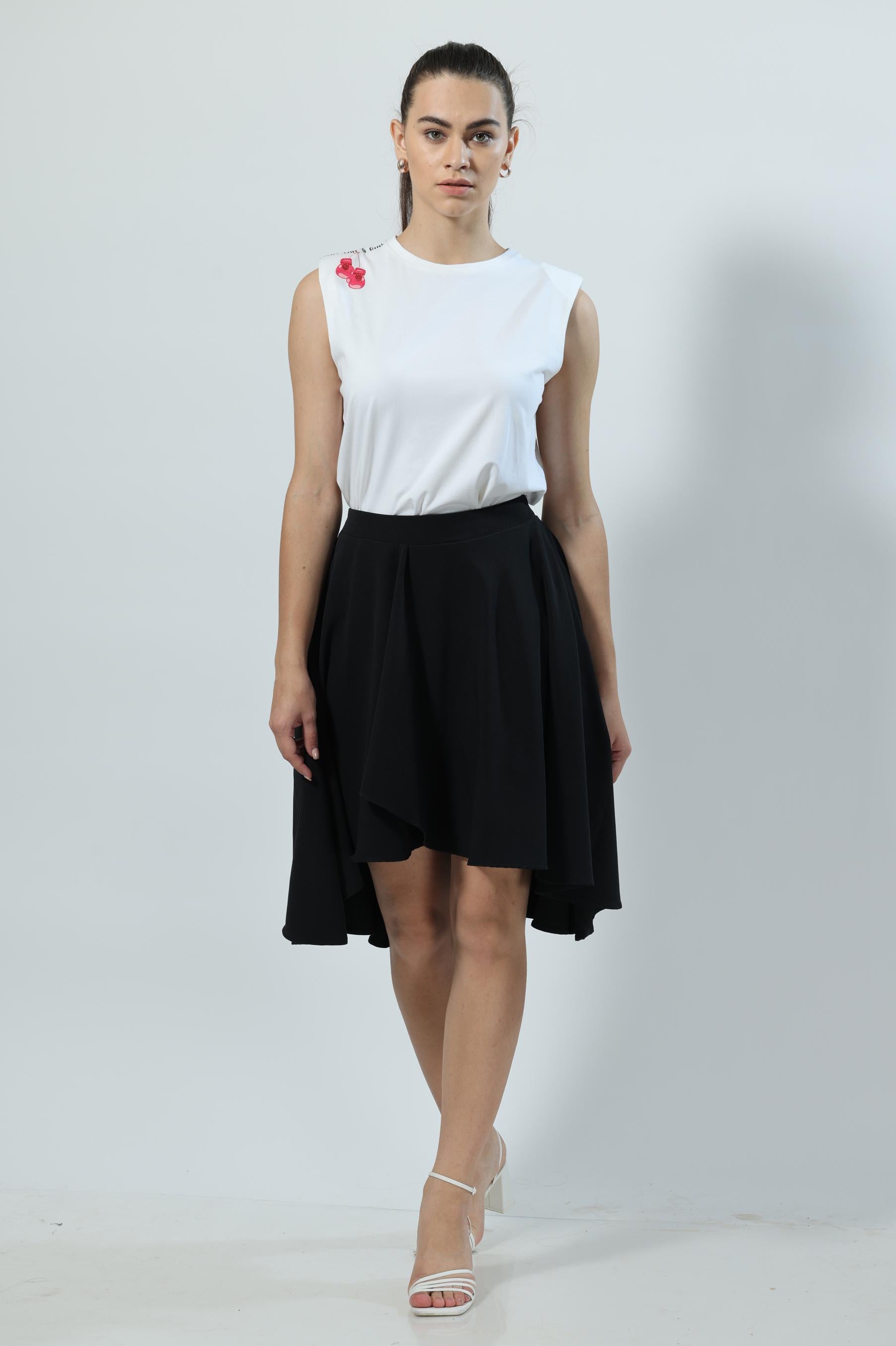 Csacade Black Skirt