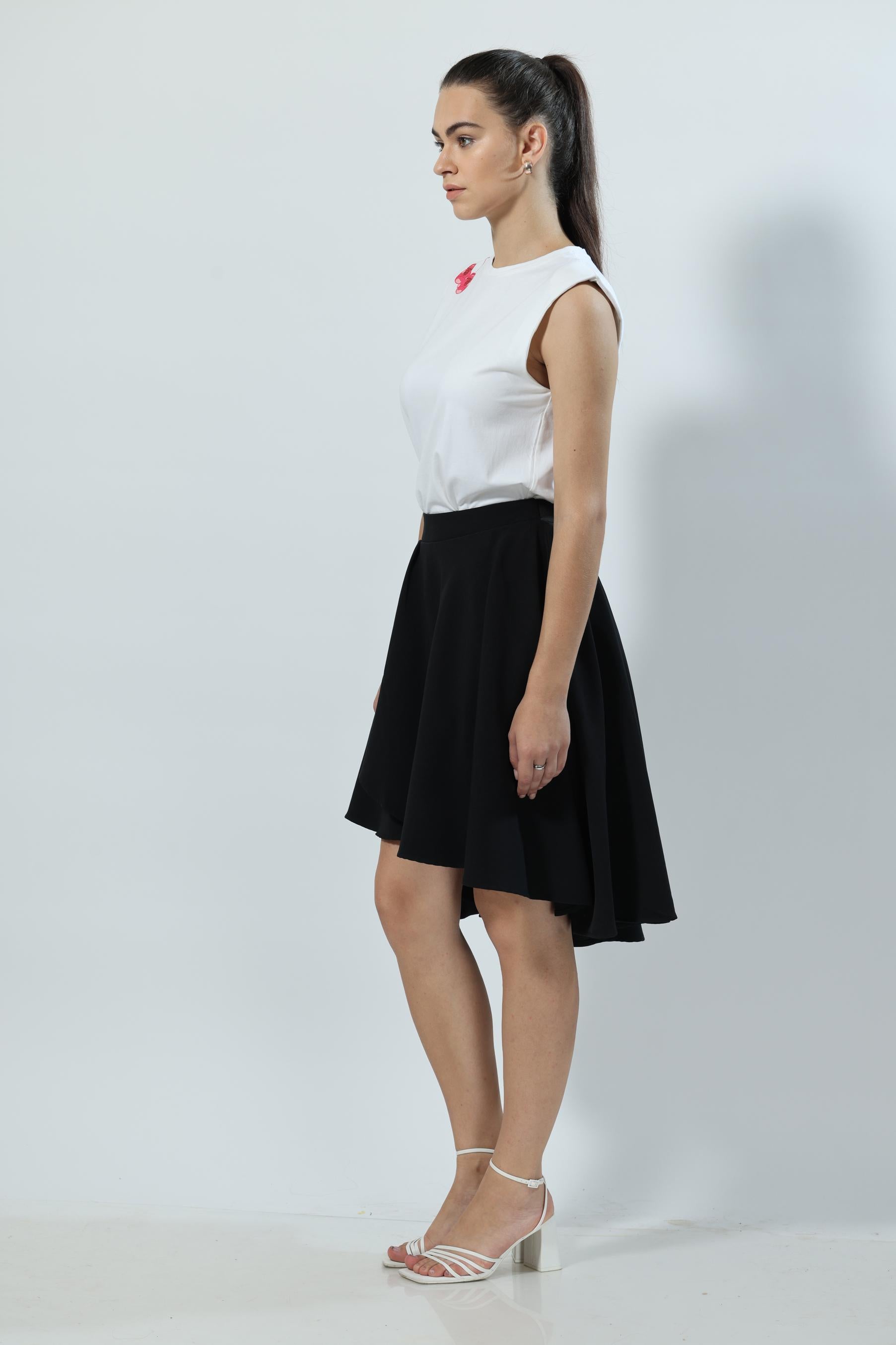 Csacade Black Skirt