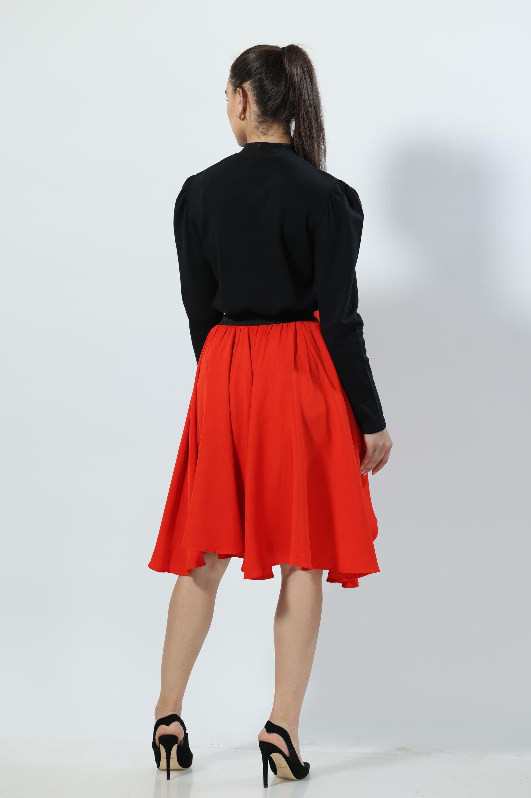 Cascade Red Skirt